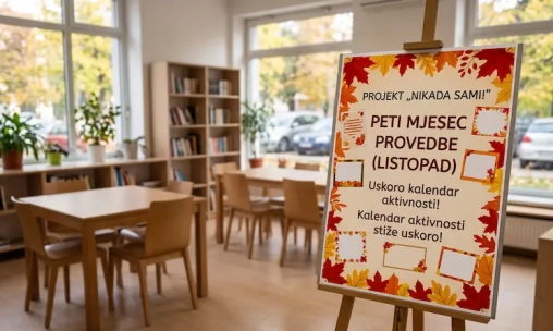 Projekt "Nikada sami!": Uskoro raspored za listopad