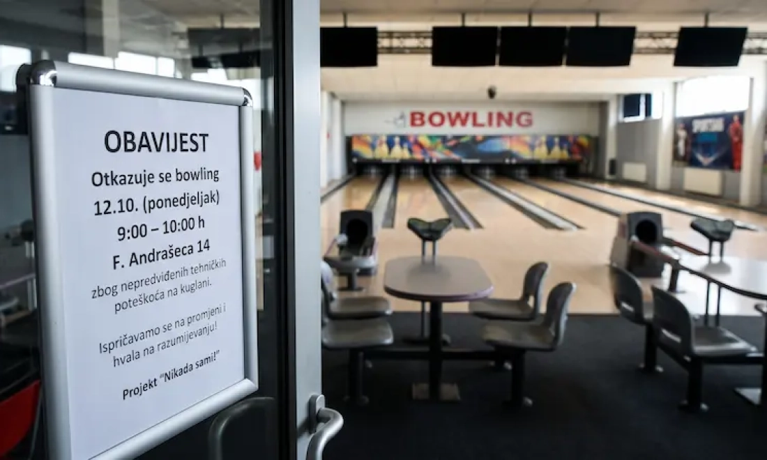 VAŽNO: Otkazan bowling u ponedjeljak 12.10.